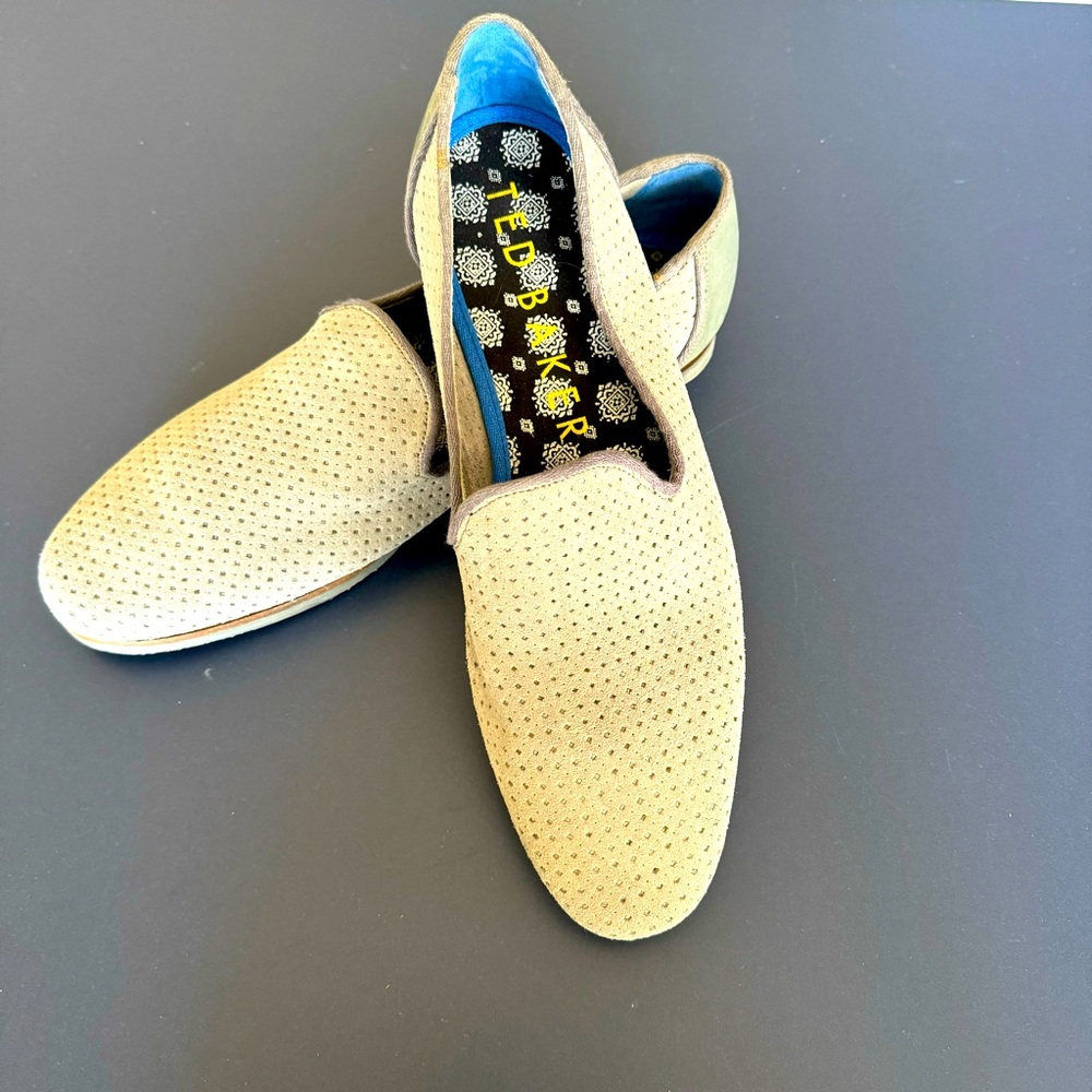Brand new Ted Baker of London men’s slip on shoe gray 11.0